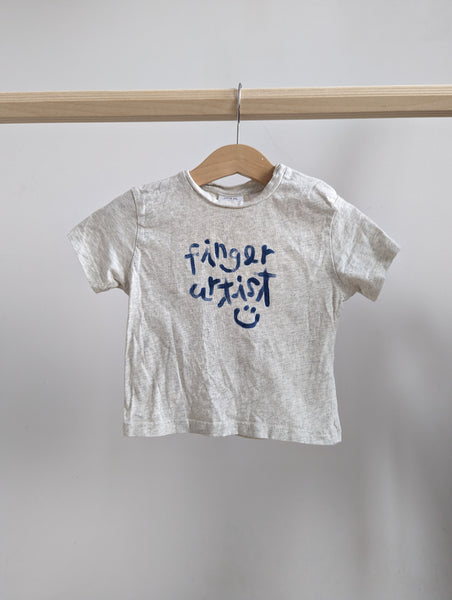 Zara Short Sleeve T-Shirt (6-9M)